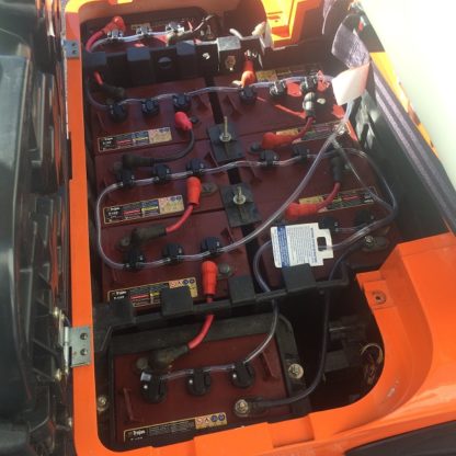 Battery Watering System Image Installed