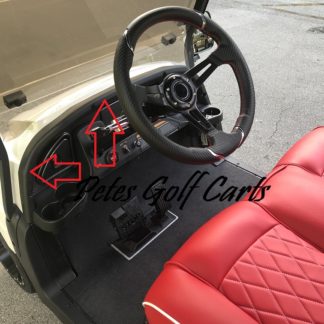 Club Car Precedent Golf Cart Dash Trim Black