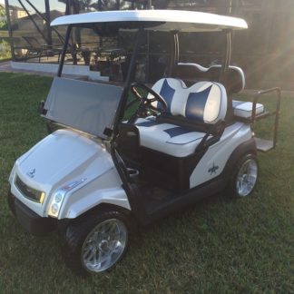 Custom Club Car Golf Cart 2015 White/Blue