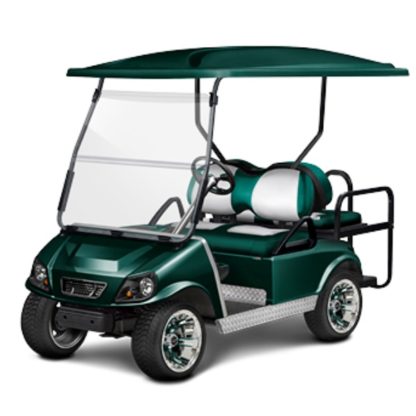 Custom Golf Cart Seats Classic Green