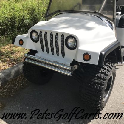 Custom Jeep Wrangler Golf Cart Electric 48v Model Two Seater