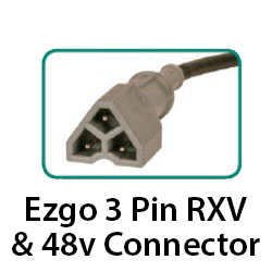 EZGO Golf Cart Charger 48 Volt Lester 48V 13A RXV Connector
