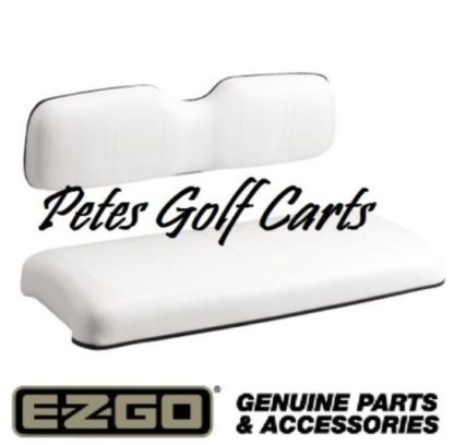 EZGO Golf Cart Seats Front Kit ST TxT MPT Models 1996 and Up Oyster