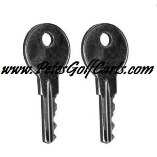 Ezgo Golf Cart Key Set Standard 17063G1
