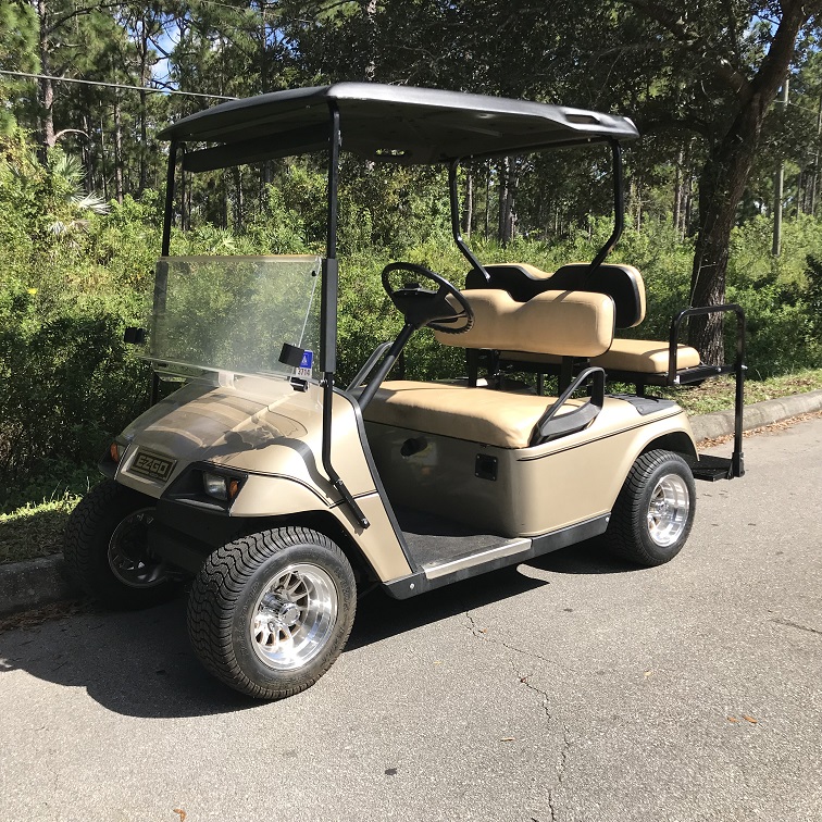 First golf cart 96 Club Car DS gas : r/golfcarts