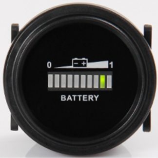 Battery Discharge Indicator Round Clubcar 2" 24 Volt Battery indicator EZGO 