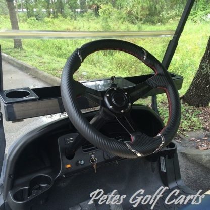 Golf Cart Dash Tray Organizer Carbon Fiber