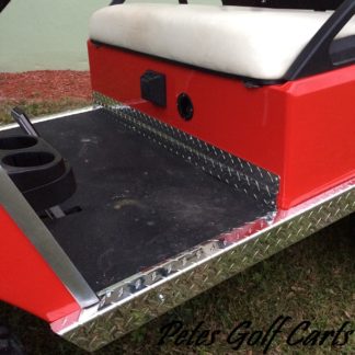 Golf Cart Diamond Plate Kick Plate Club Car DS Aluminum WM PGC