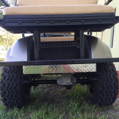 Golf Cart Diamond Plate Rear Access Cover Ezgo TxT