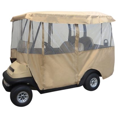 Golf Cart Enclosure Deluxe 4 Sided Fits Carts with 88 Inch Top