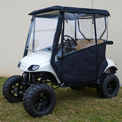 Golf Cart Enclosure Ezgo TxT 2014 and Up Black