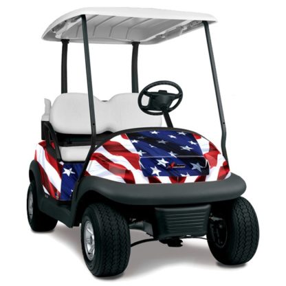 Golf Cart Graphics Kit Stars n Stripes Club Car Precedent 2008-2013