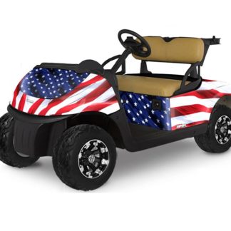 Golf Cart Graphics Kit Stars n Stripes Ezgo Rxv 2015-2018