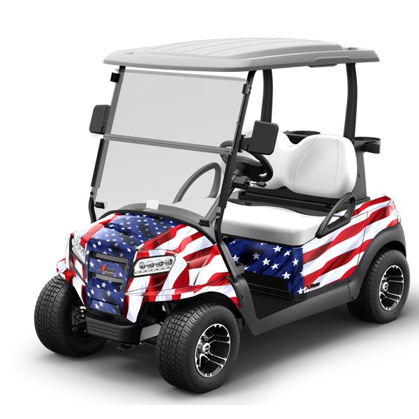 Golf Cart Graphics Kit Stars n Stripes Onward