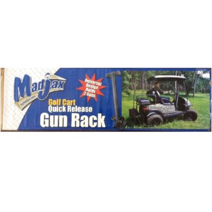 Golf Cart Madjax Floor Mount Gun Rack Quick Release Retail Box MJGR8000