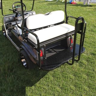 golf cart rear seat safety grab bar