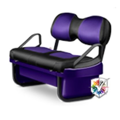Golf Cart Seat Pod Kit Purple