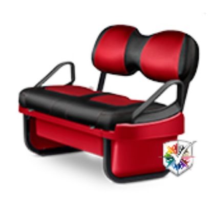 Golf Cart Seat Pod Kit Red