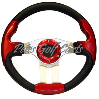 Golf Cart Steering Wheel Package Club Car Ezgo Yamaha