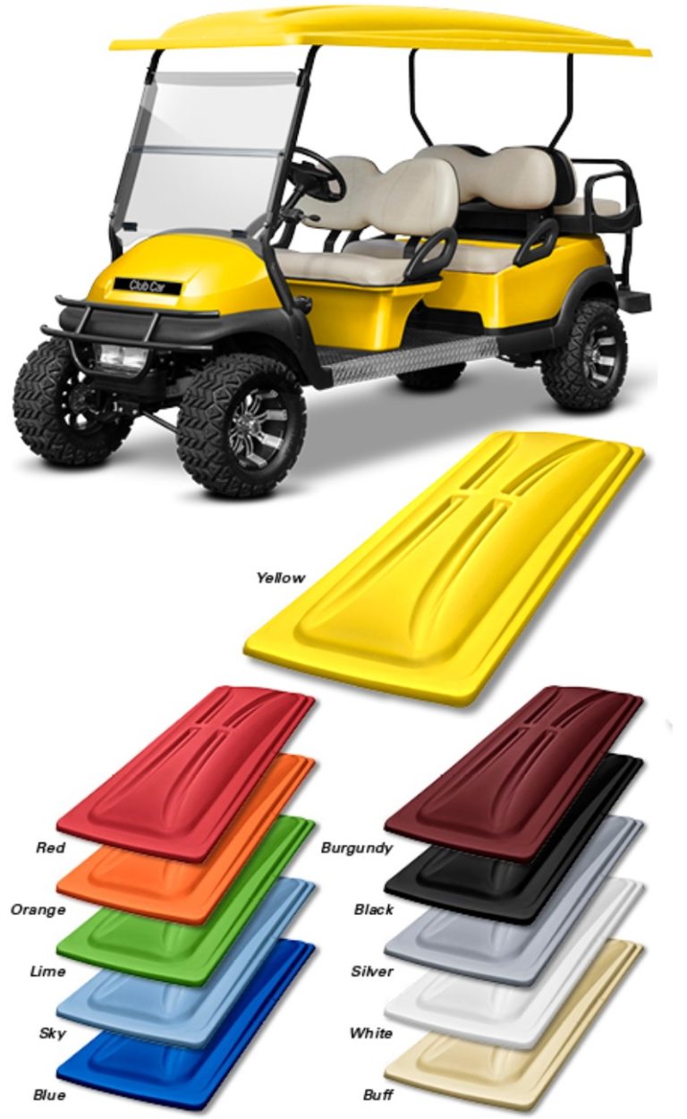Golf Cart Top 118 Inch DoubleTake All Colors Pete's Golf Carts