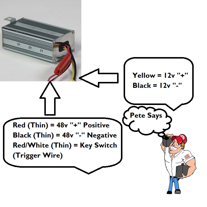 How To Hook Up 12 Volt Lights On A 36 Golf Cart