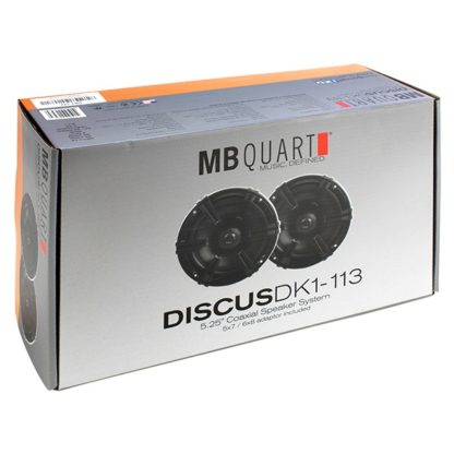 MB Quart Speakers 4 Ohm 50 Watt 5.25 Inch Box