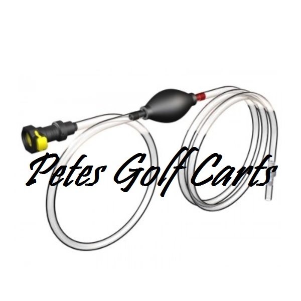 How to Top off The Batteries With Your Golf Cart Battery Watering System Using a Hand Pump