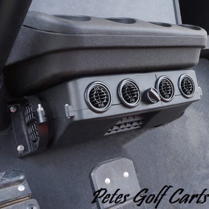 RHOX AIR Golf Cart Cabin Cooling Fan 12v Universal Club Car Ezgo Yamaha