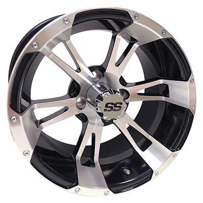 Center Cap, 14x7 ET-25 Golf Cart Wheel 