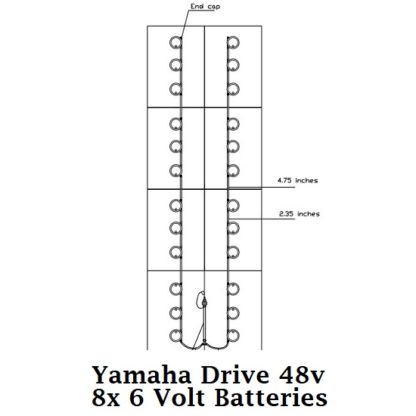 Yamaha Drive Golf Cart Battery Watering System Drive 8x 6v
