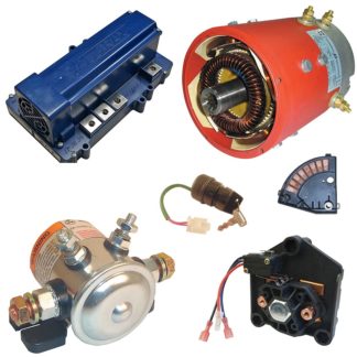 Electric Motors, Controllers, Switches and Solenoids